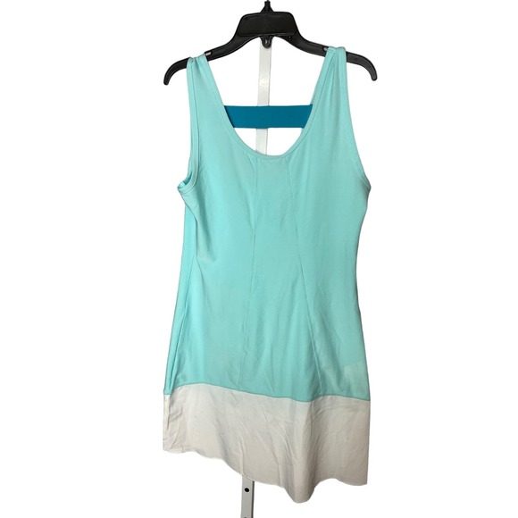 Head Tops - NWT Head Athletic Tank Top MEDIUM Blue White Scoop Neck Running Training Fitness